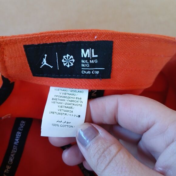 Florida Gators Baseball Hat Cap Jordan Strapback Nike Orange Embroidered Gator M - Picture 7 of 7